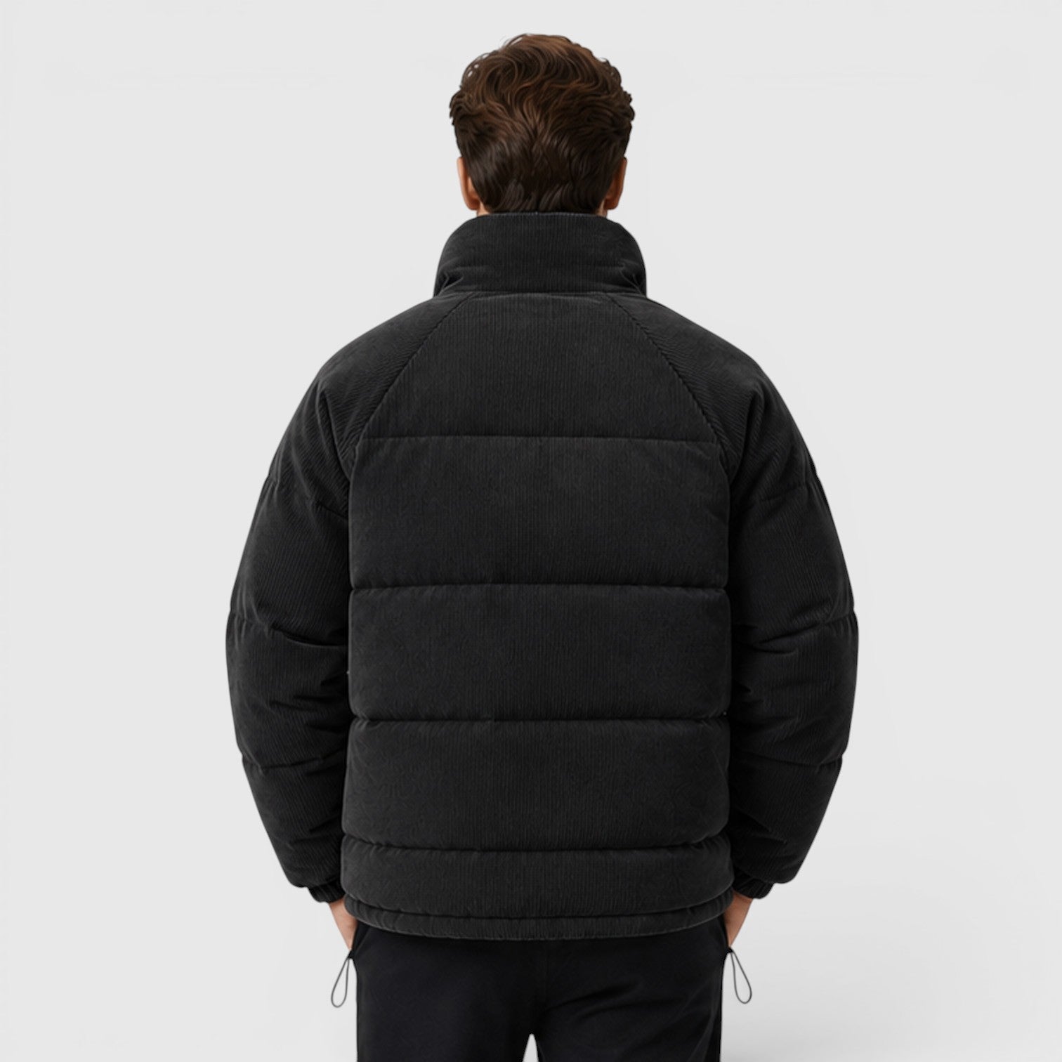 Monvaline | Men's Puffer Jacket Warm Lightweight Outerwear