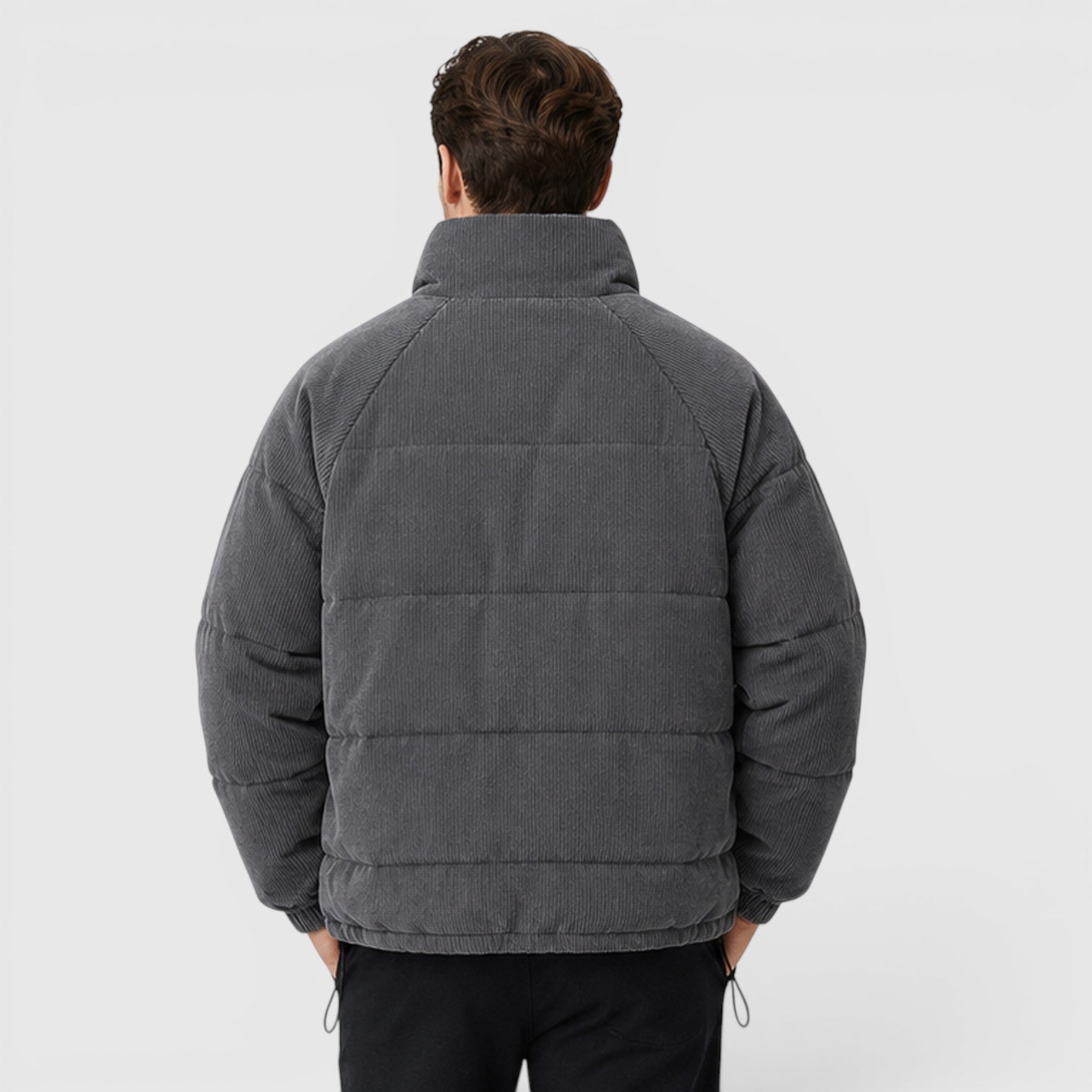 Monvaline | Men's Puffer Jacket Warm Lightweight Outerwear