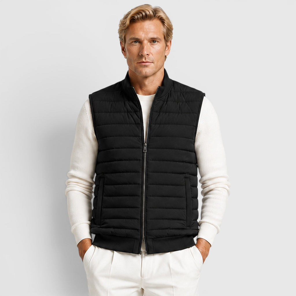 Monvaline | Men's Quilted Gilet for Casual Layering