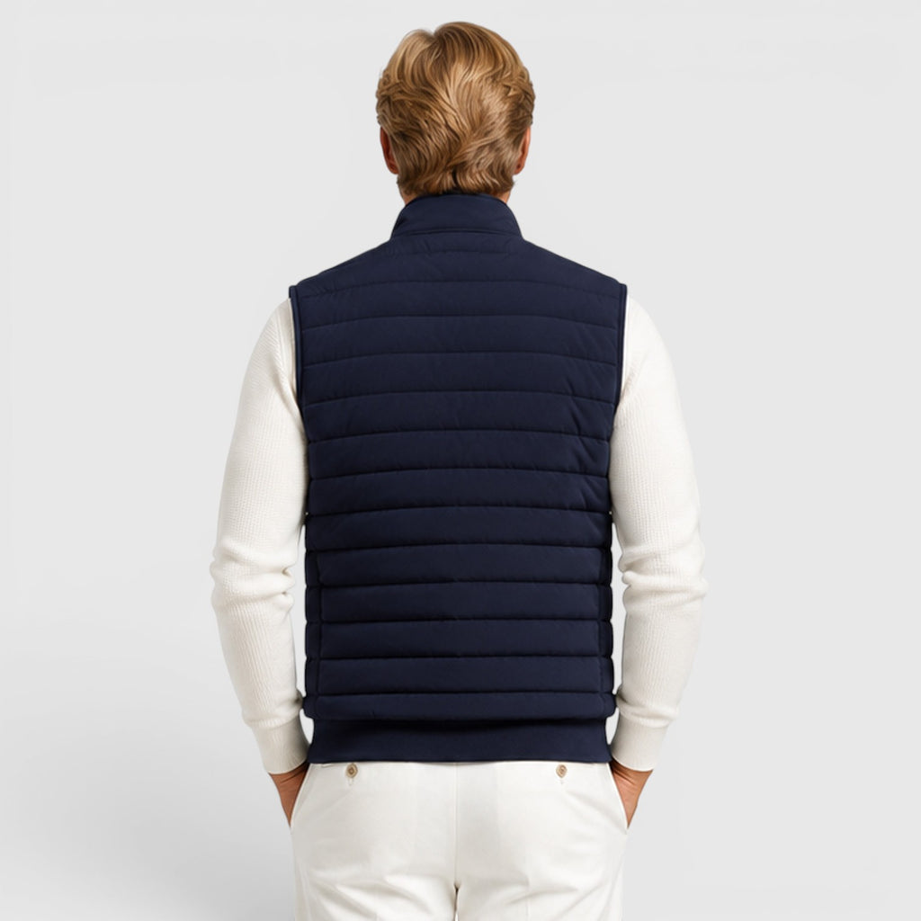 Monvaline | Men's Quilted Gilet for Casual Layering