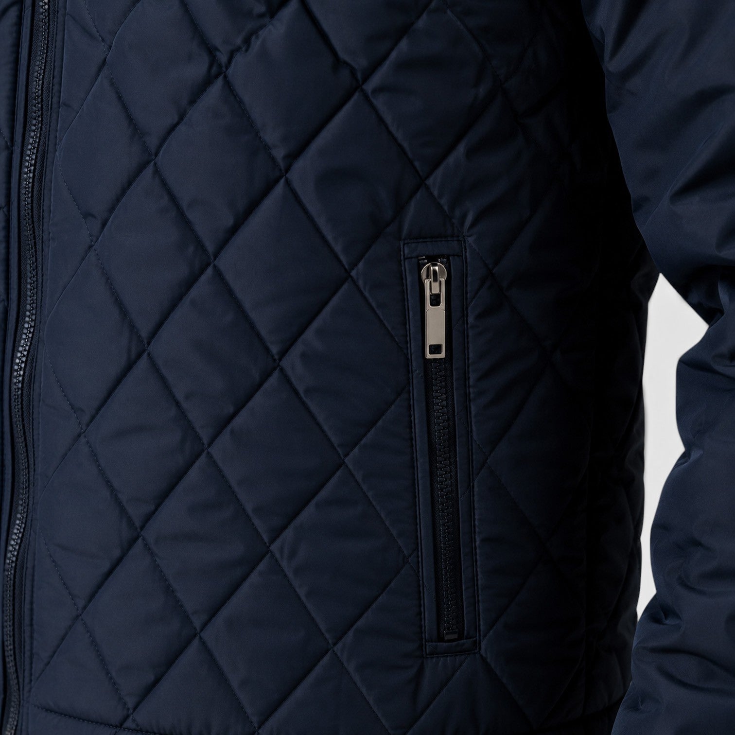 Monvaline | Men's Quilted Jacket for Lightweight Travel Casual Outerwear