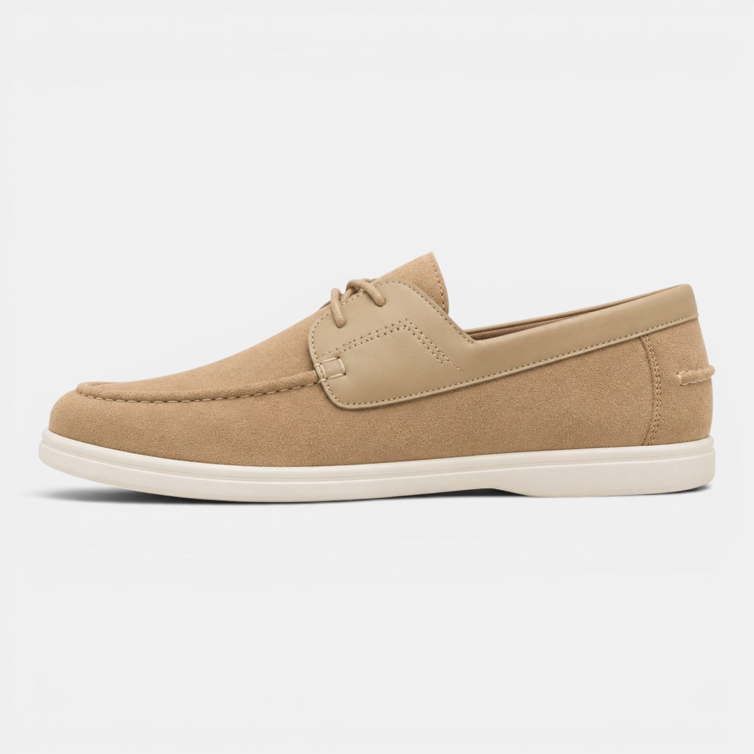 Monvaline | Men's Round Toe PU Loafers Comfortable Everyday Walking Shoes