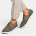 Monvaline | Men's Round Toe PU Loafers Comfortable Everyday Walking Shoes