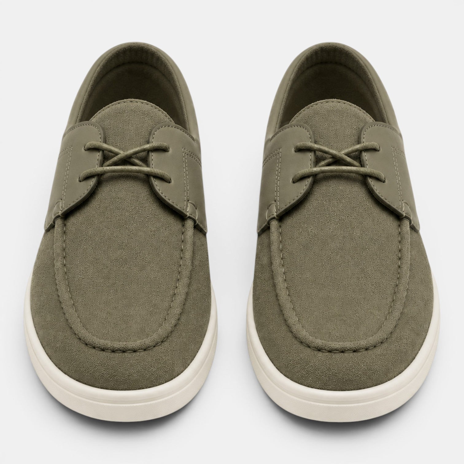 Monvaline | Men's Round Toe PU Loafers Comfortable Everyday Walking Shoes