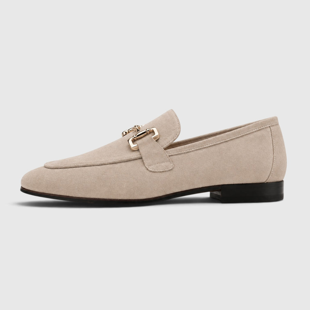 Monvaline | Men's Slip On Loafers with Suede Look Upper for Everyday Comfort