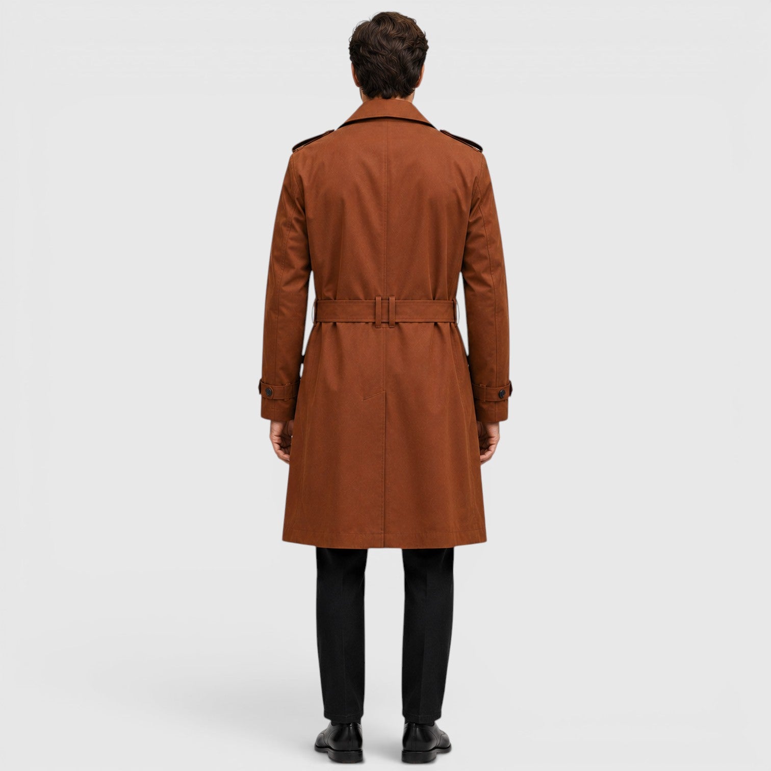 Monvaline | Men's Tailored Trench Coat for Smart Casual Outfits