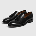 Monvaline | Men's Tassel Leather Loafers – Smart Casual Slip-On Shoes