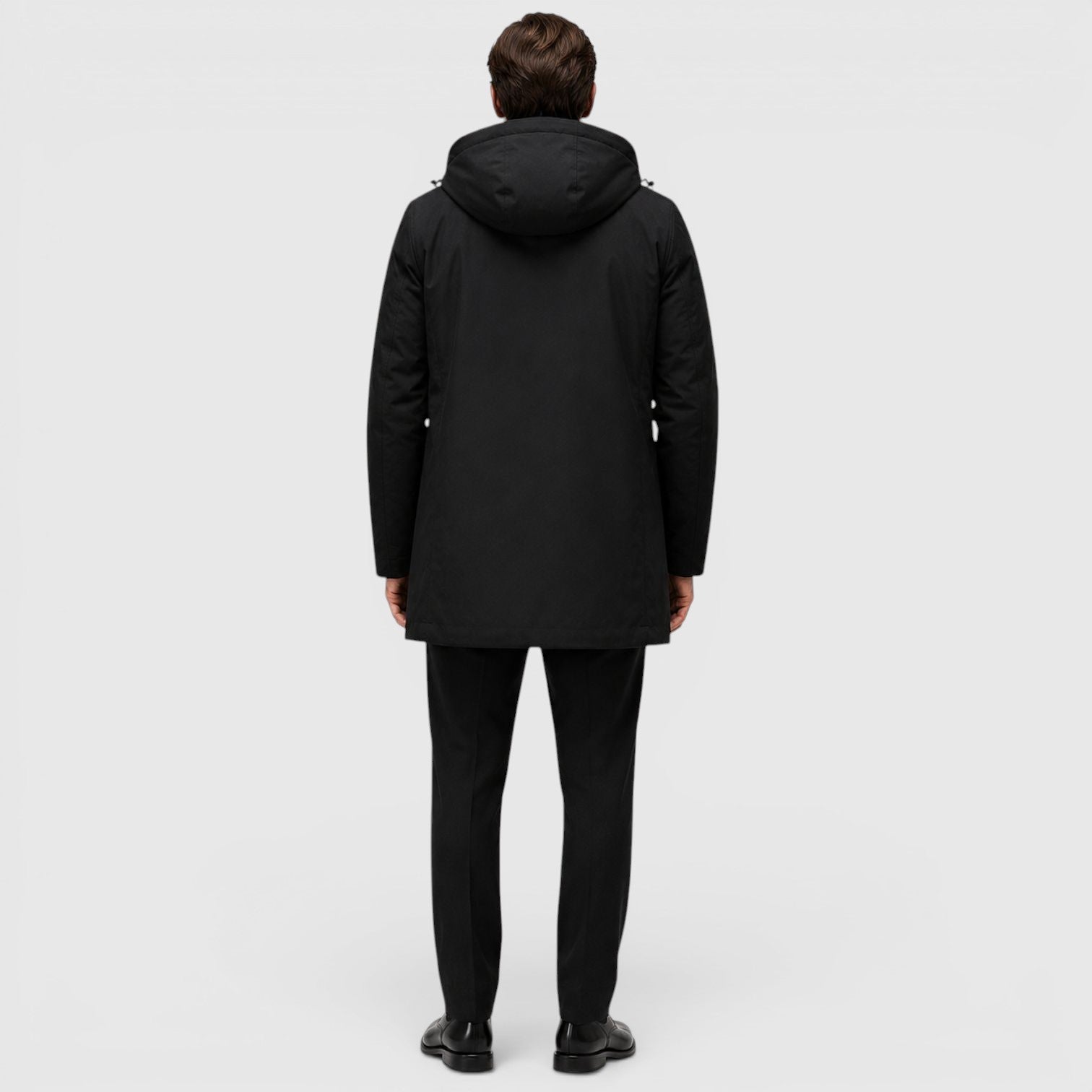 Monvaline | Men's Thick Hooded Jacket for Cold Weather Wear