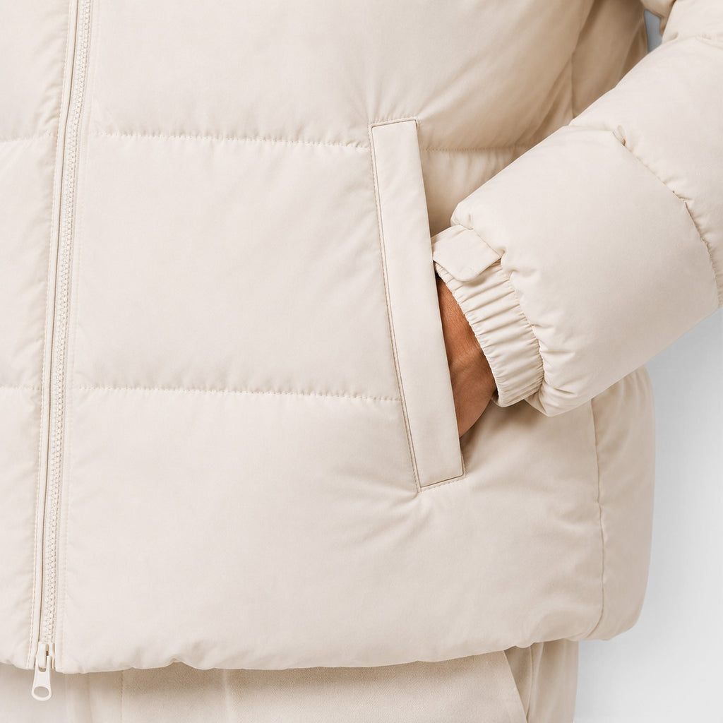 Monvaline | Men's Thick Puffer Jacket – Lightweight Quilted Winter Coat