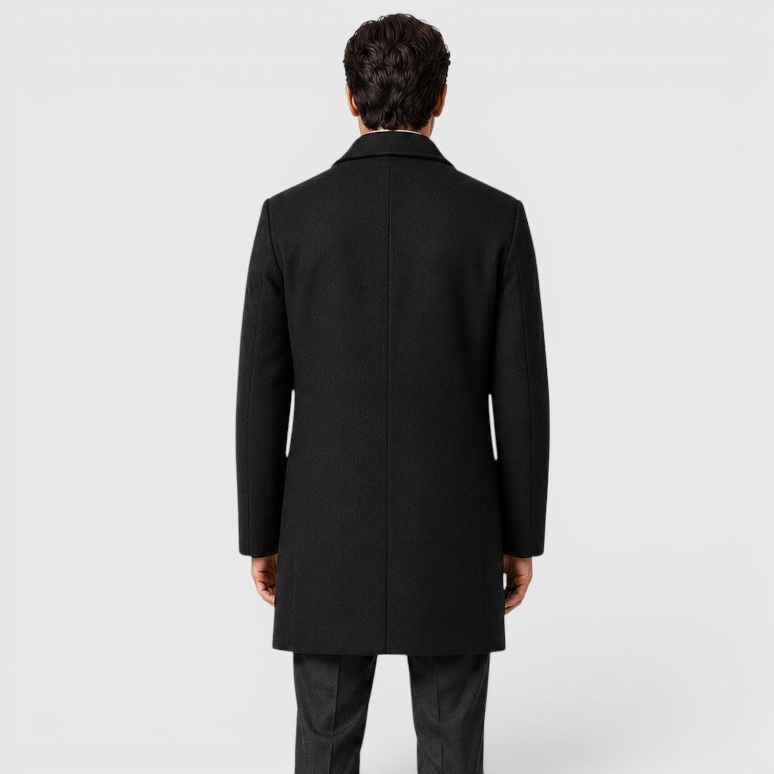 Monvaline | Men's Thick Warm Classic Wool Coat