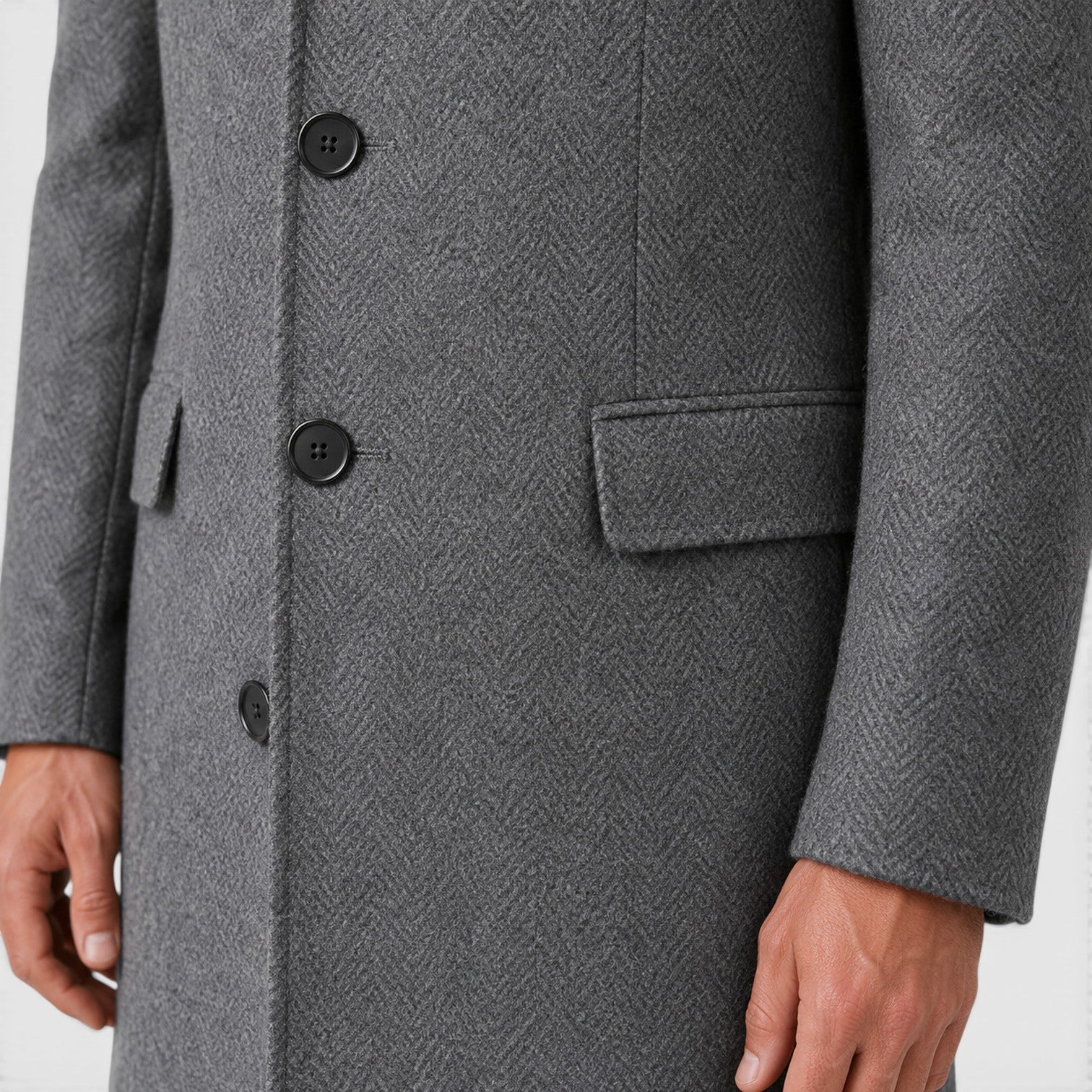 Monvaline | Men's Thick Warm Classic Wool Coat