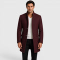 Monvaline | Men's Warm Classic Wool Coat for Everyday Wear