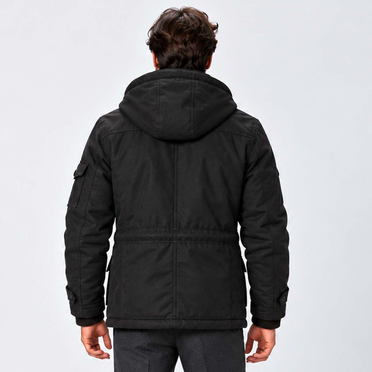 Monvaline | Men's Water-Resistant Field Jacket Fleece Lined