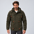 Monvaline | Men's Water-Resistant Field Jacket Fleece Lined