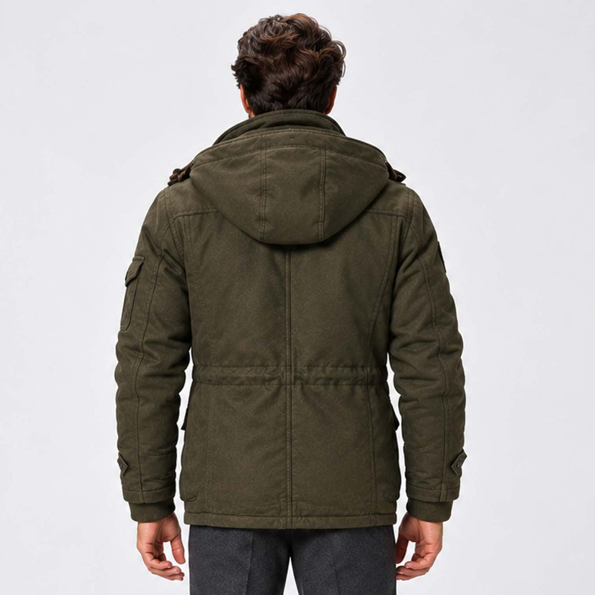 Monvaline | Men's Water-Resistant Field Jacket Fleece Lined