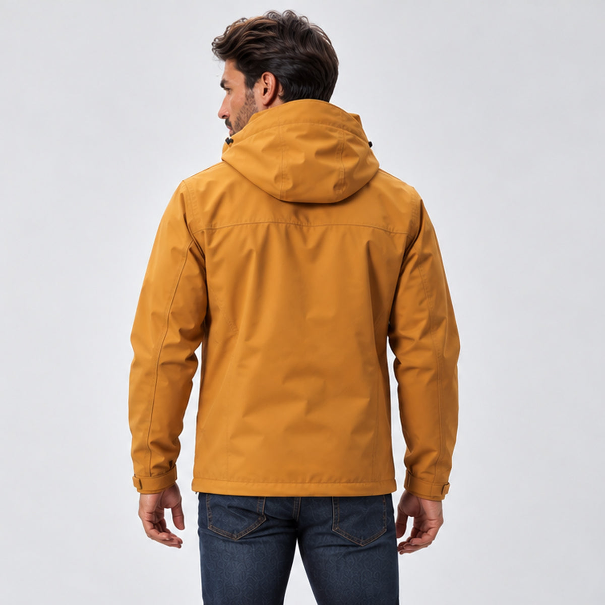 Monvaline | Men's Waterproof Hooded Jacket – Winter Coat