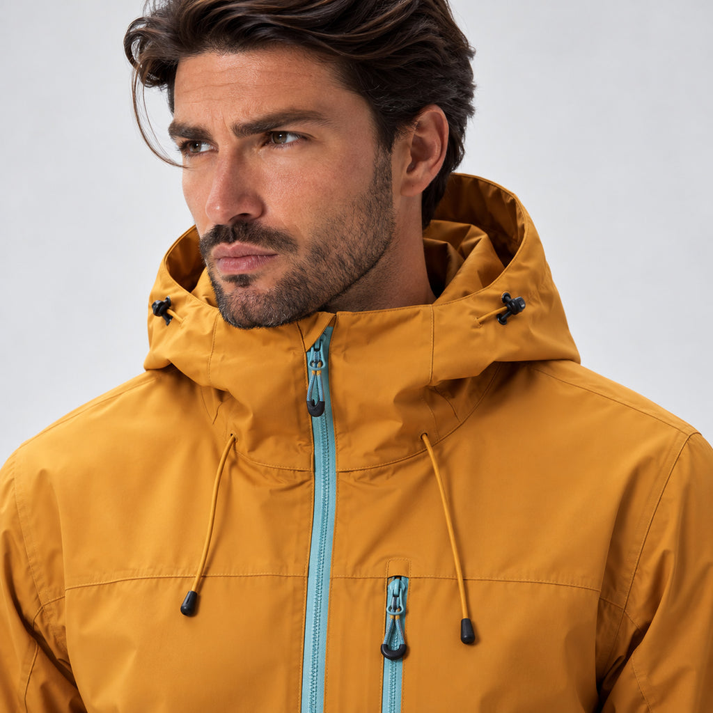 Monvaline | Men's Waterproof Hooded Jacket – Winter Coat