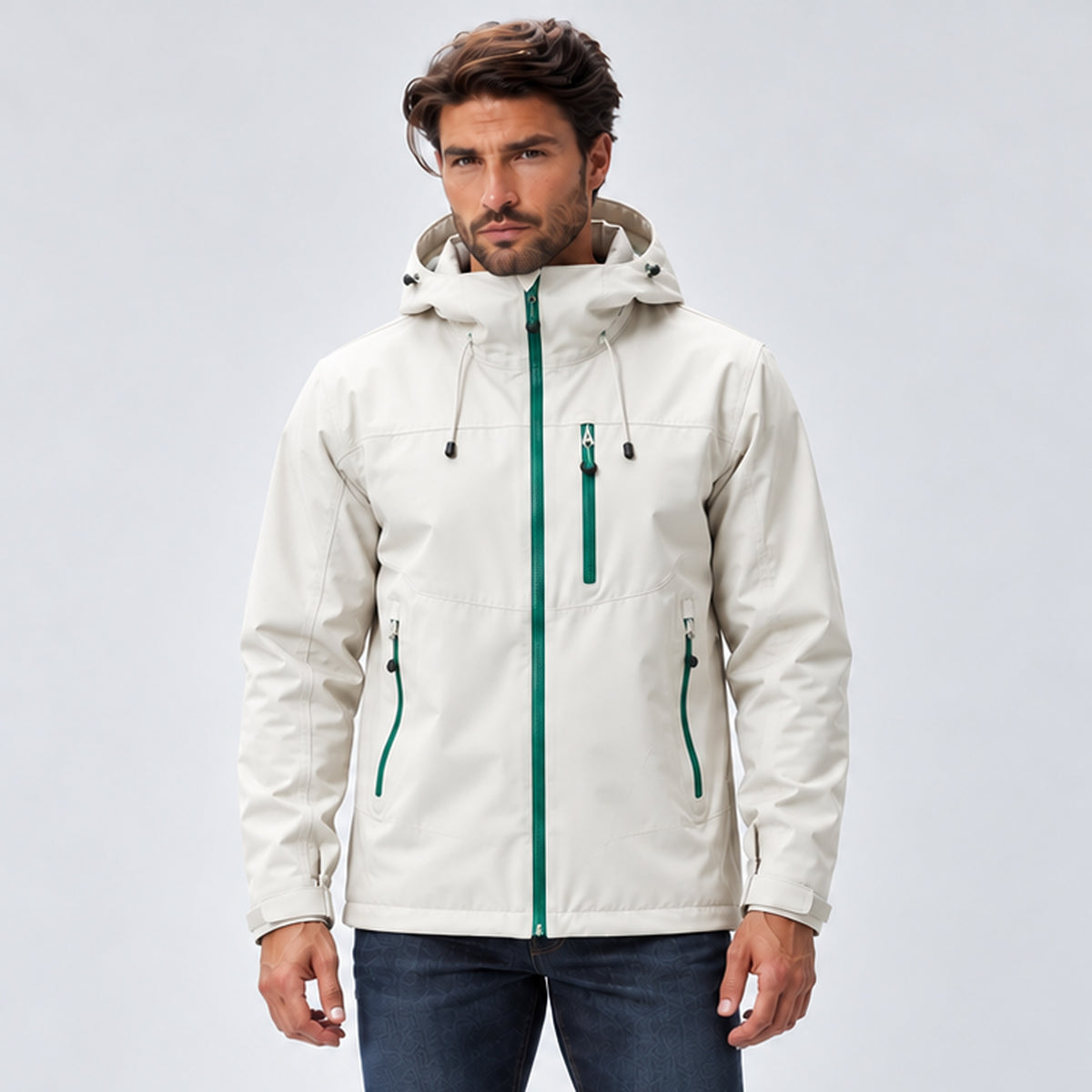 Monvaline | Men's Waterproof Hooded Jacket – Winter Coat