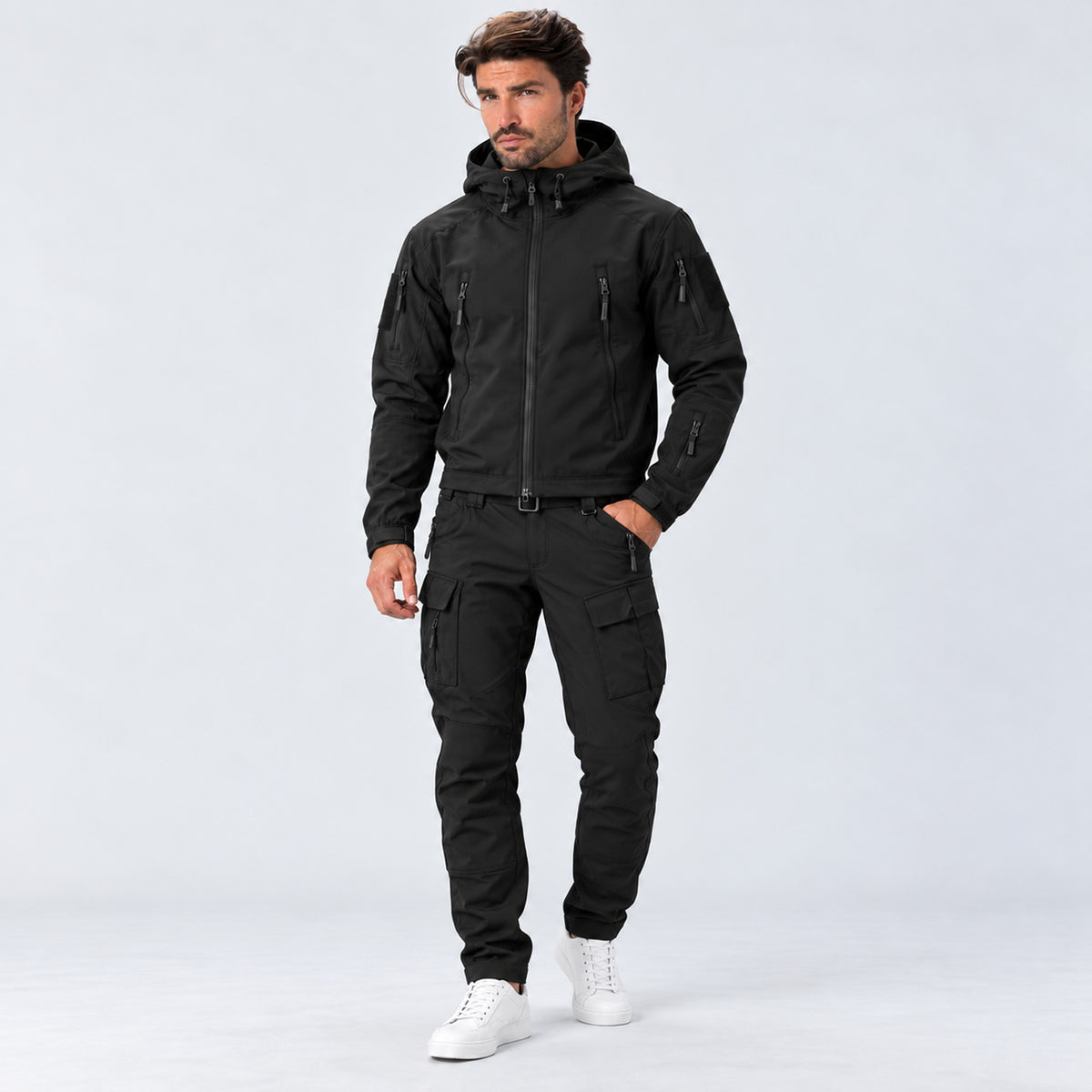 Monvaline | Men's Waterproof Jacket & Trousers Set – Fleece Lined