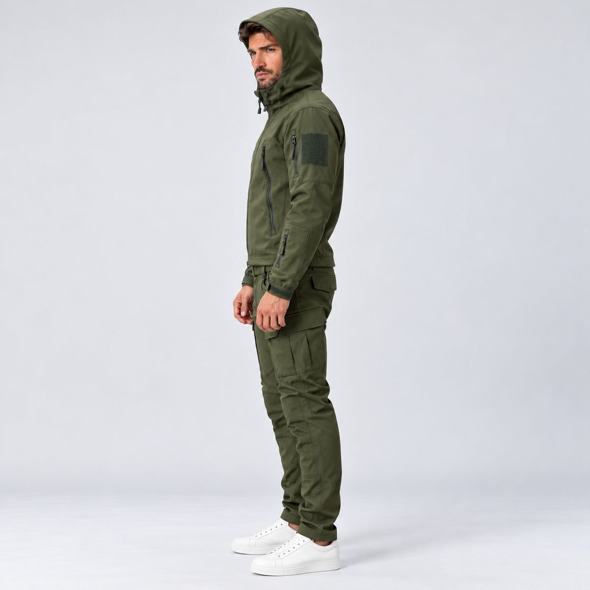 Monvaline | Men's Waterproof Jacket & Trousers Set – Fleece Lined