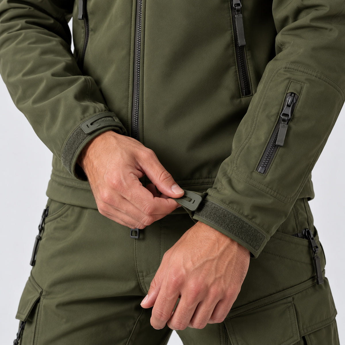 Monvaline | Men's Waterproof Jacket & Trousers Set – Fleece Lined