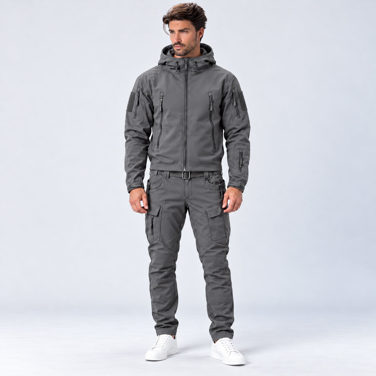 Monvaline | Men's Waterproof Jacket & Trousers Set – Fleece Lined