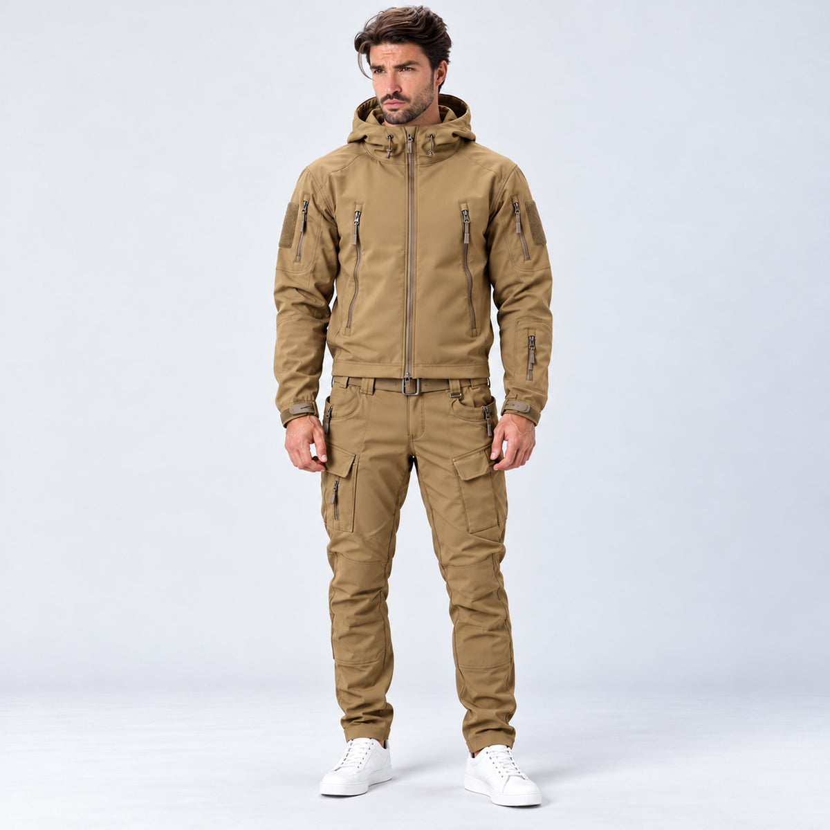 Monvaline | Men's Waterproof Jacket & Trousers Set – Fleece Lined