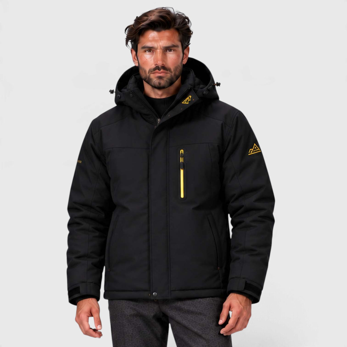 Monvaline | Men's Waterproof Winter Jacket Warm Insulated Coat