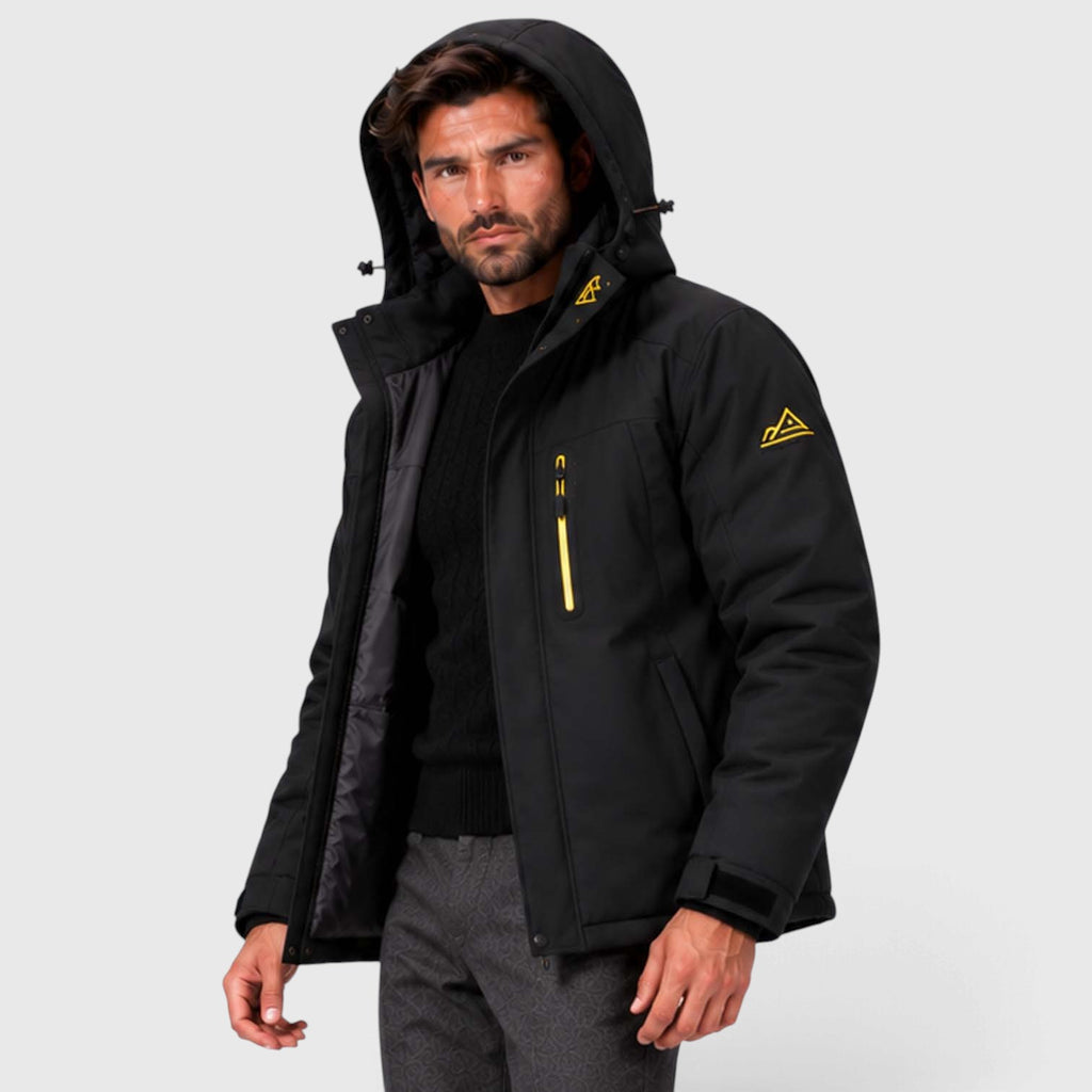 Monvaline | Men's Waterproof Winter Jacket Warm Insulated Coat
