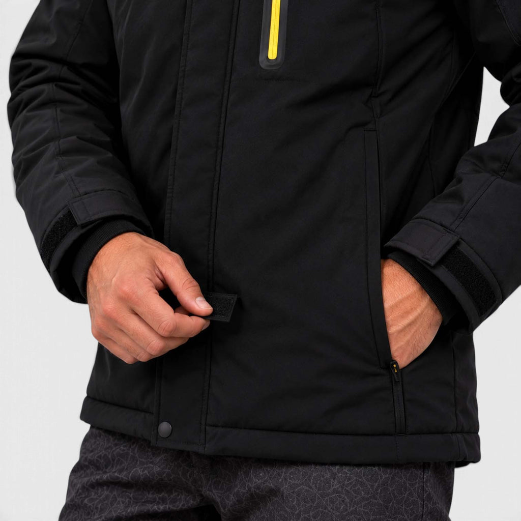 Monvaline | Men's Waterproof Winter Jacket Warm Insulated Coat