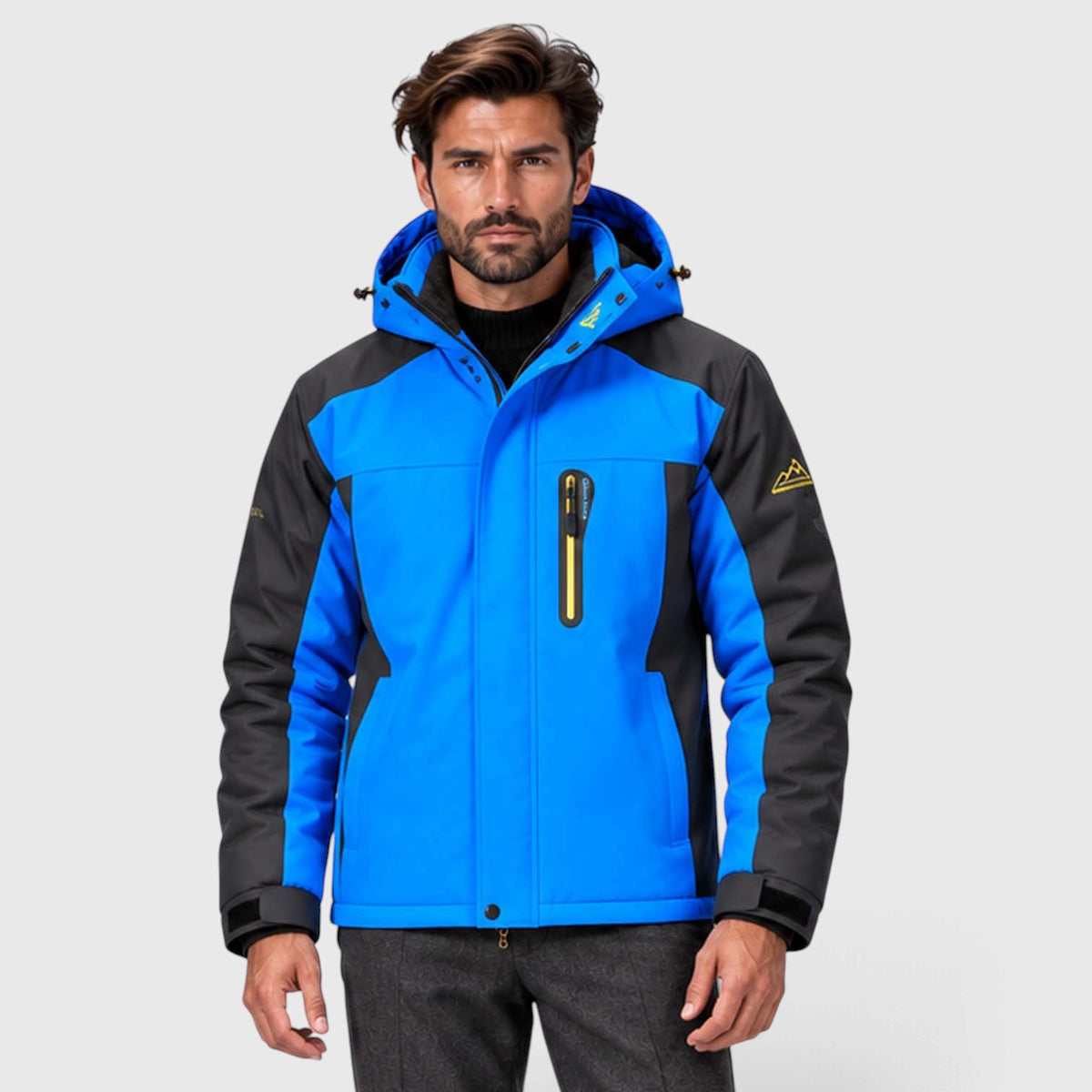 Monvaline | Men's Waterproof Winter Jacket Warm Insulated Coat
