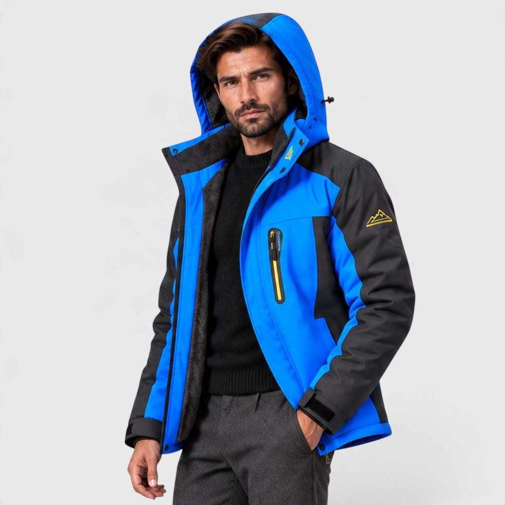 Monvaline | Men's Waterproof Winter Jacket Warm Insulated Coat