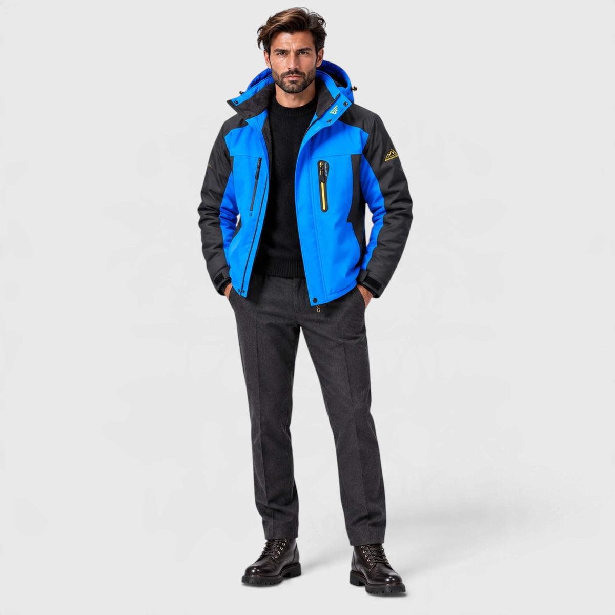 Monvaline | Men's Waterproof Winter Jacket Warm Insulated Coat