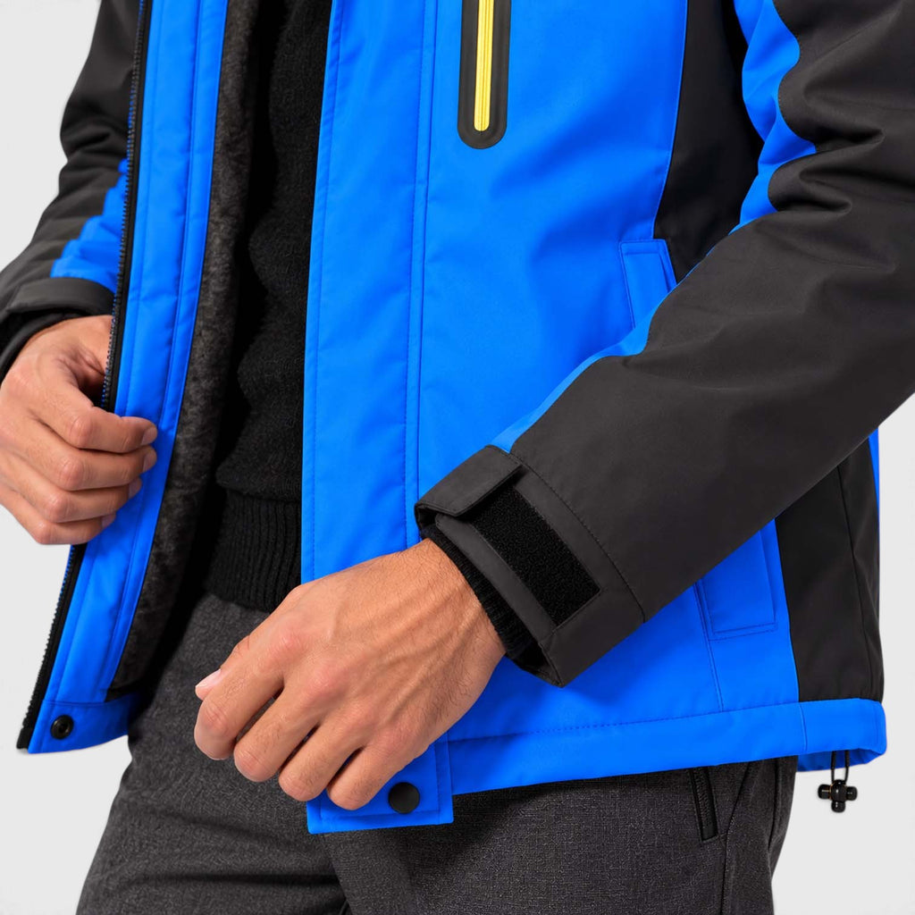 Monvaline | Men's Waterproof Winter Jacket Warm Insulated Coat
