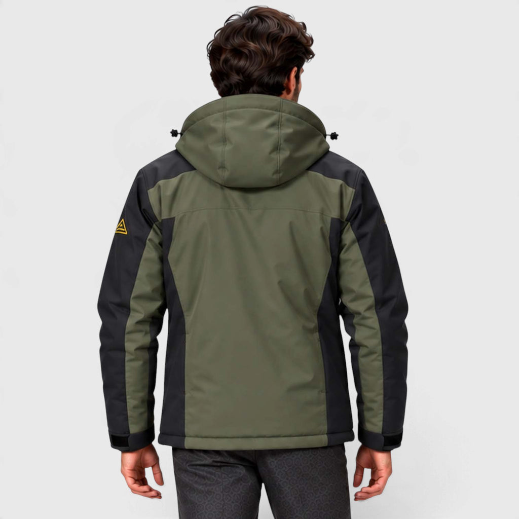 Monvaline | Men's Waterproof Winter Jacket Warm Insulated Coat
