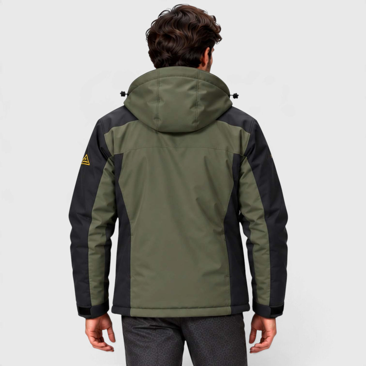 Monvaline | Men's Waterproof Winter Jacket Warm Insulated Coat