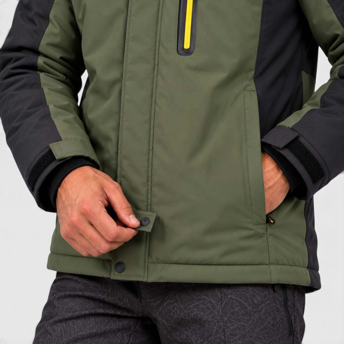 Monvaline | Men's Waterproof Winter Jacket Warm Insulated Coat