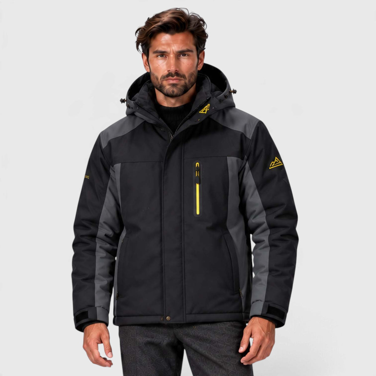 Monvaline | Men's Waterproof Winter Jacket Warm Insulated Coat