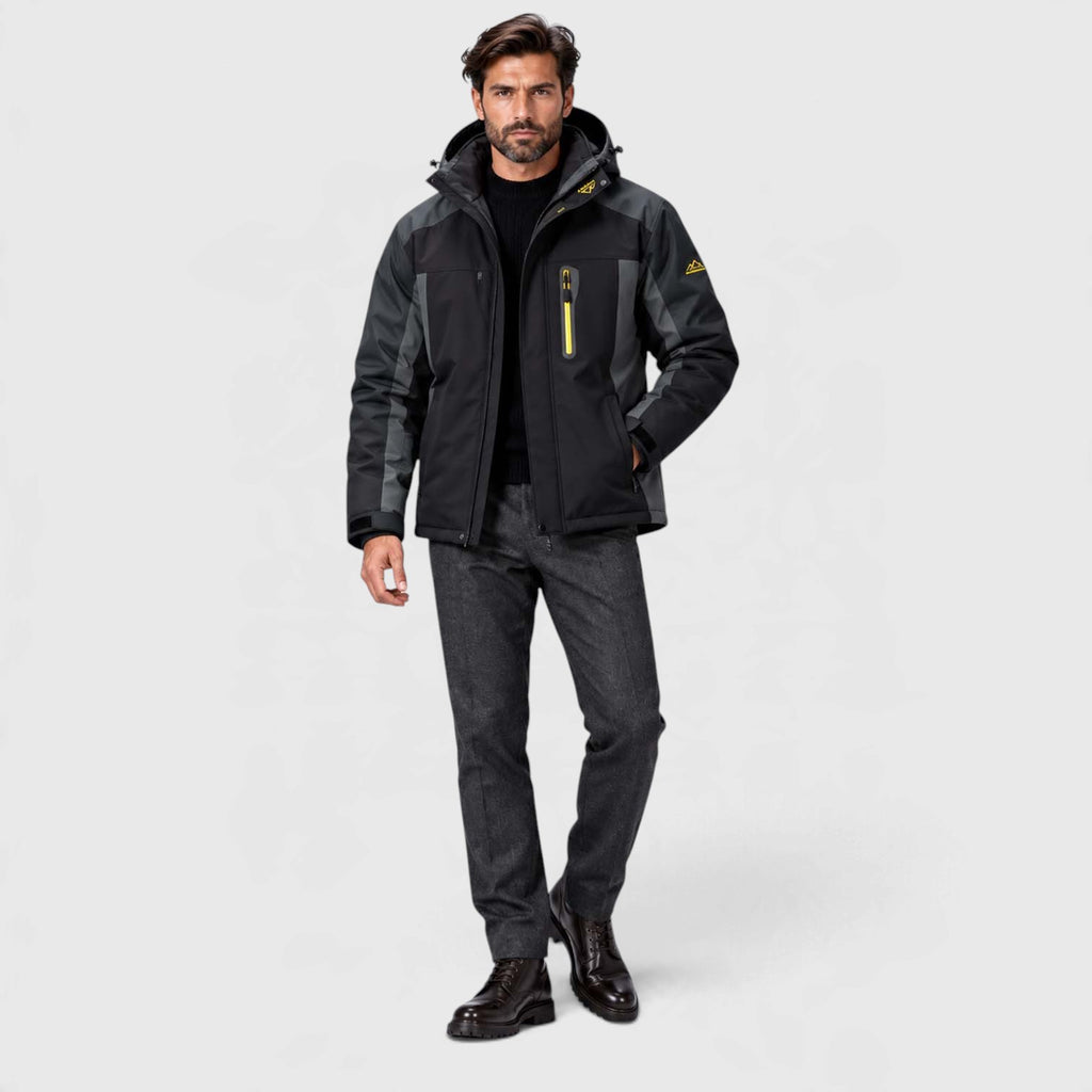 Monvaline | Men's Waterproof Winter Jacket Warm Insulated Coat