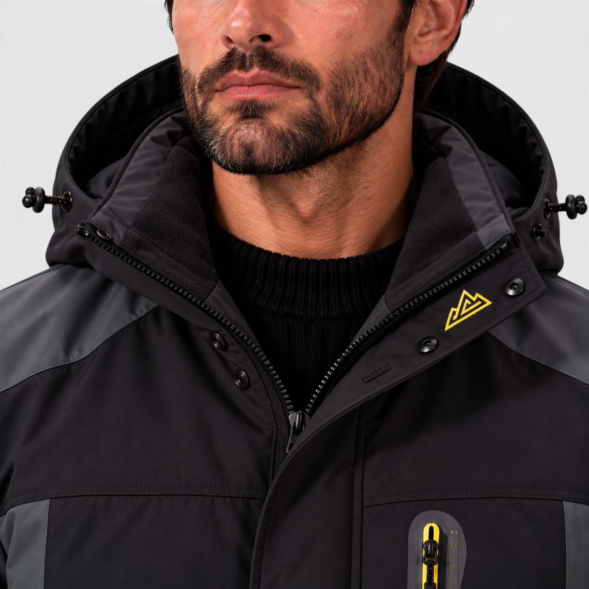 Monvaline | Men's Waterproof Winter Jacket Warm Insulated Coat