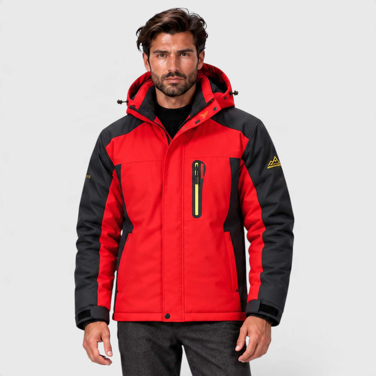 Monvaline | Men's Waterproof Winter Jacket Warm Insulated Coat