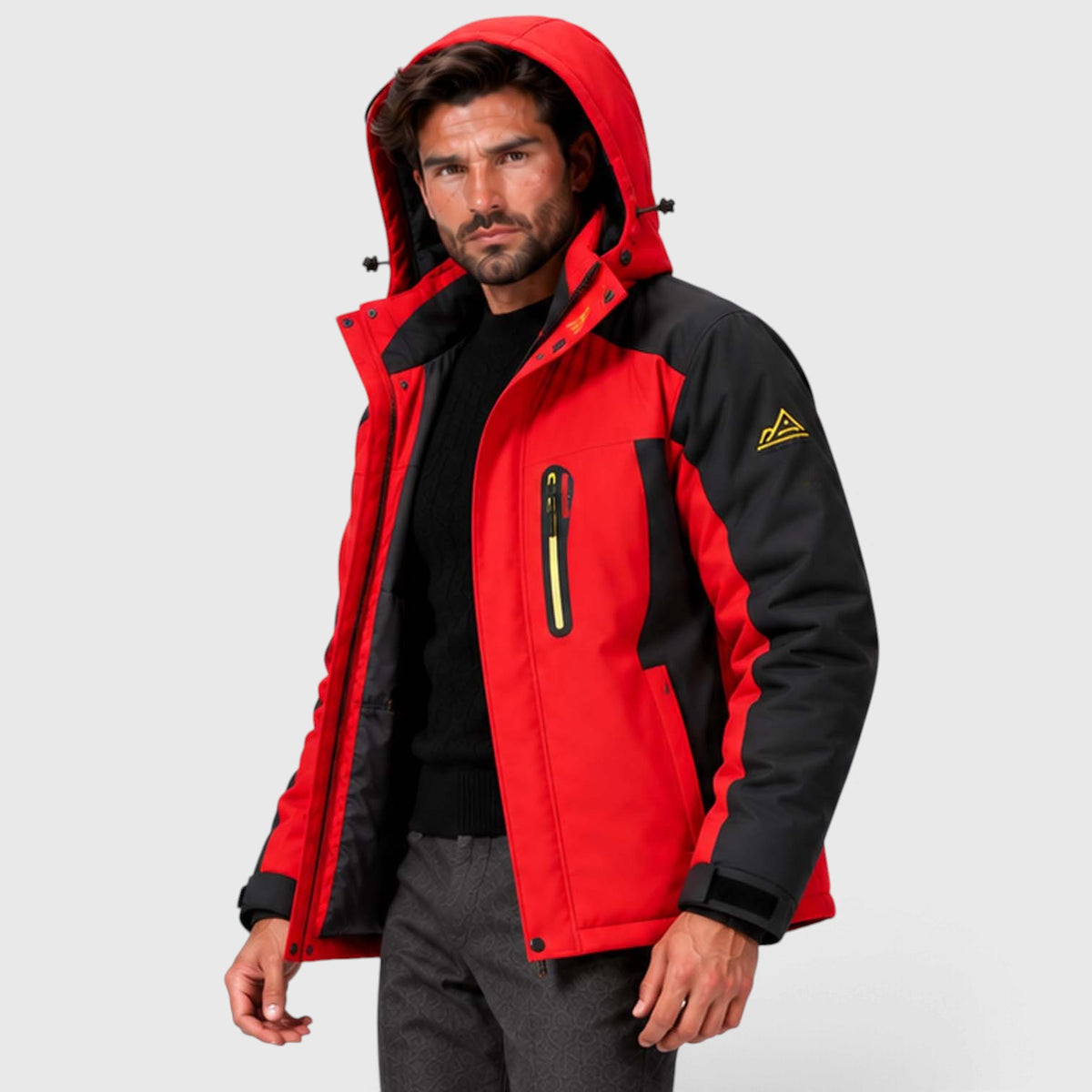 Monvaline | Men's Waterproof Winter Jacket Warm Insulated Coat