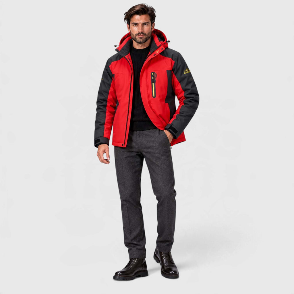 Monvaline | Men's Waterproof Winter Jacket Warm Insulated Coat