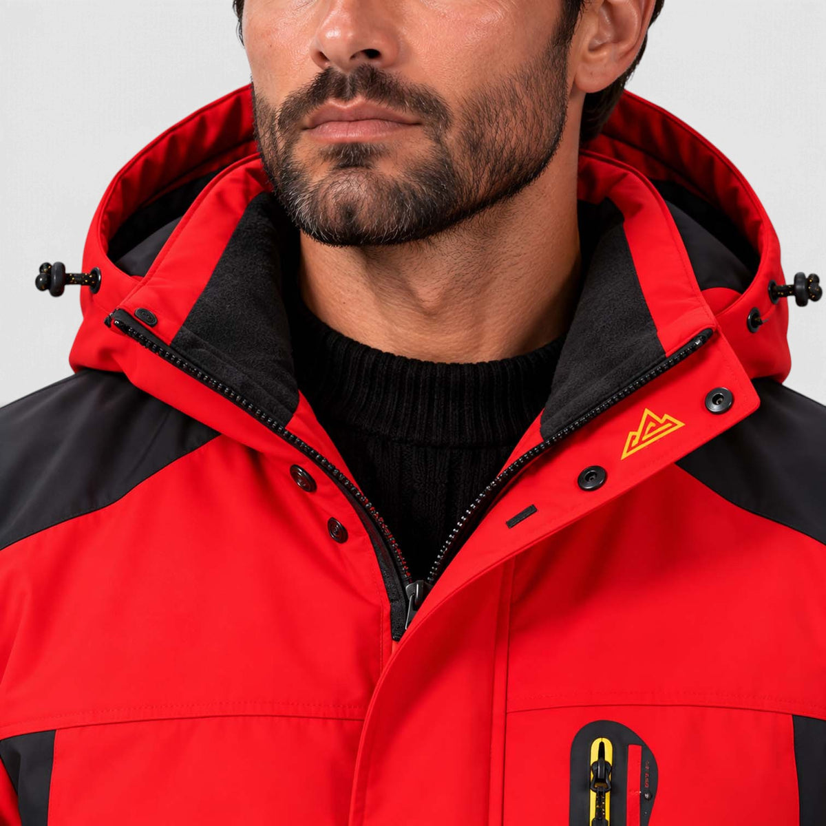 Monvaline | Men's Waterproof Winter Jacket Warm Insulated Coat