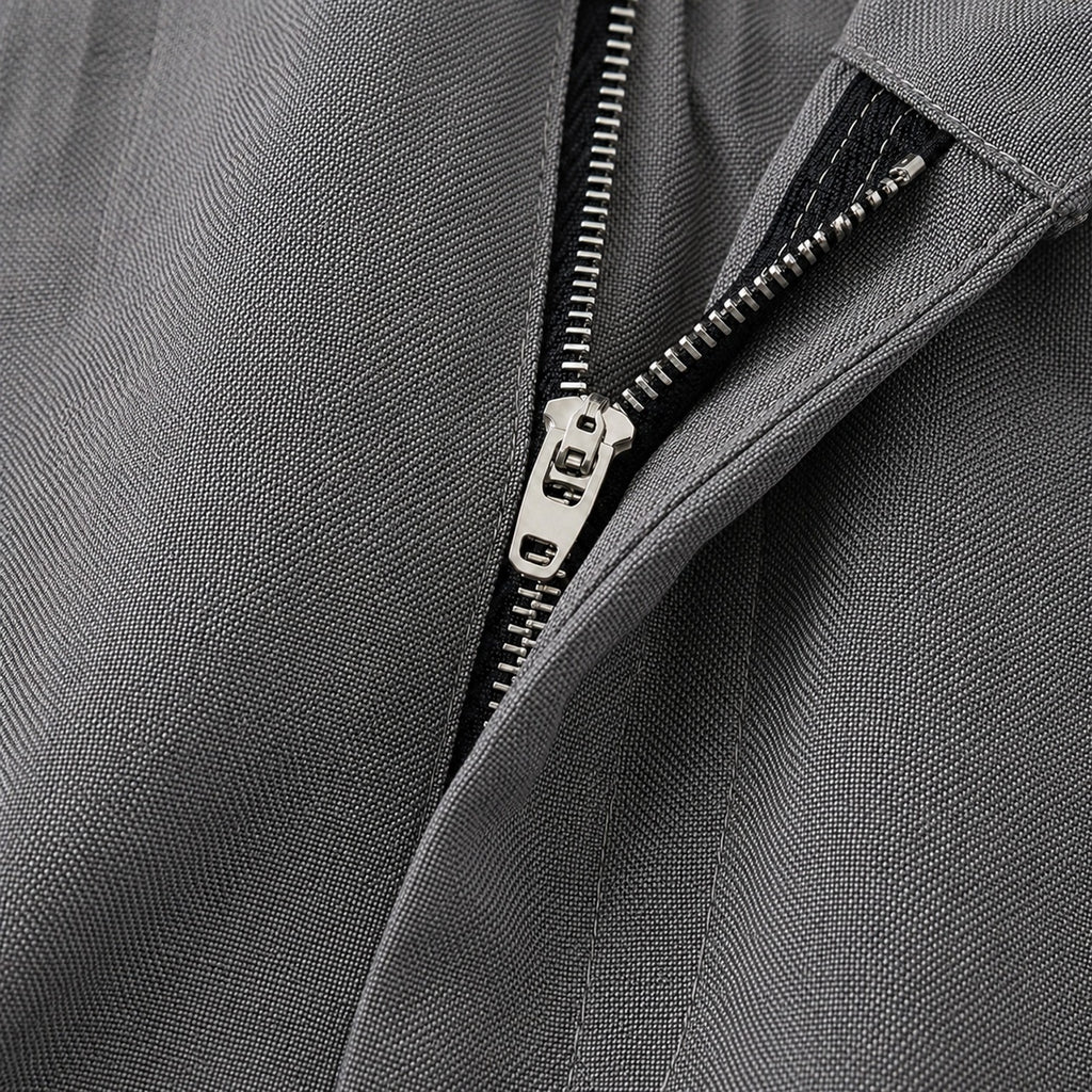 Monvaline | Men's Wide Leg Pleated Trousers – Relaxed Classic Fit