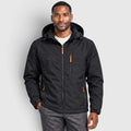 Monvaline | Men's Water-Resistant Hooded Jacket – Regular Fit Windproof