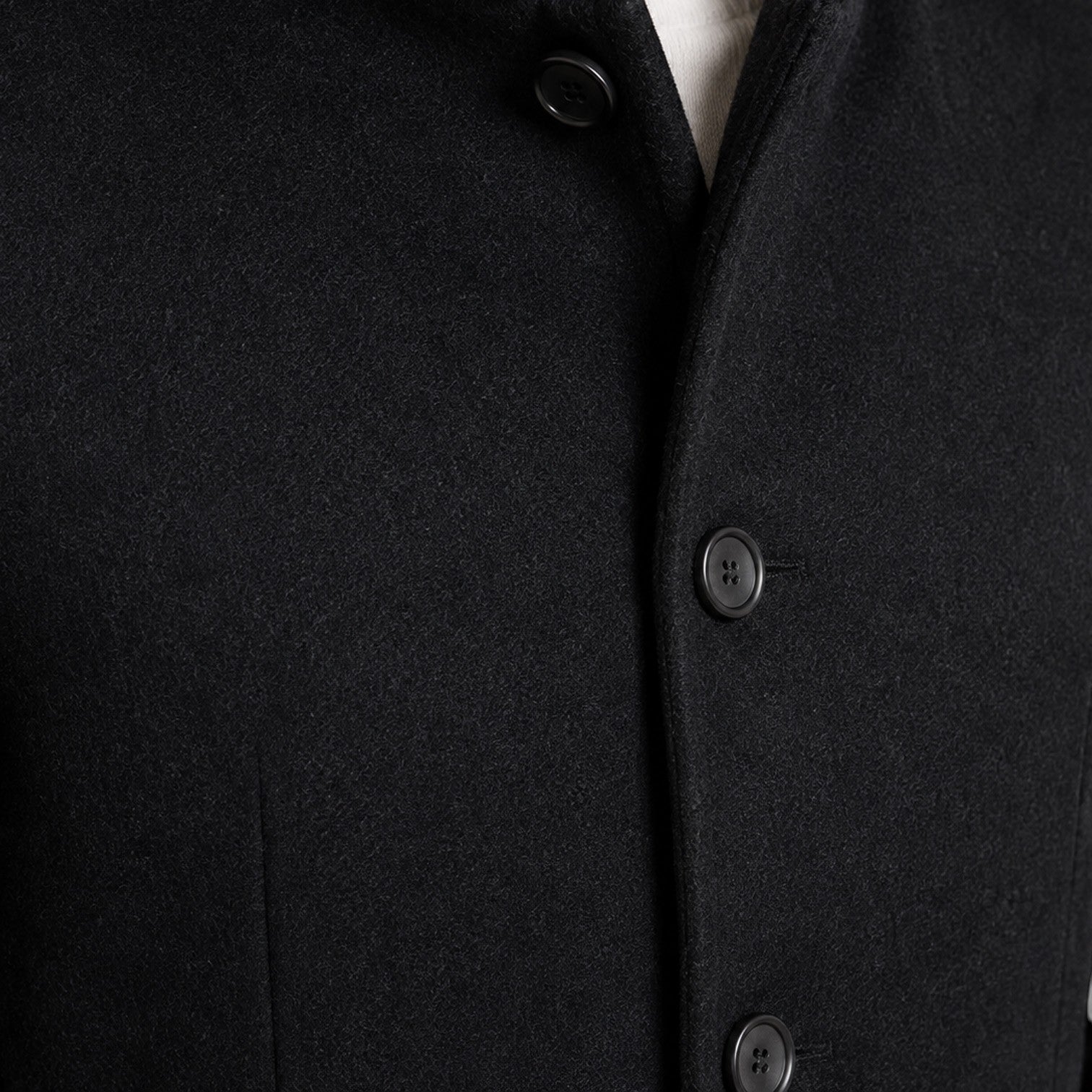 Monvaline | Men's Woolen Coat Classic Lapel Smart Casual Style