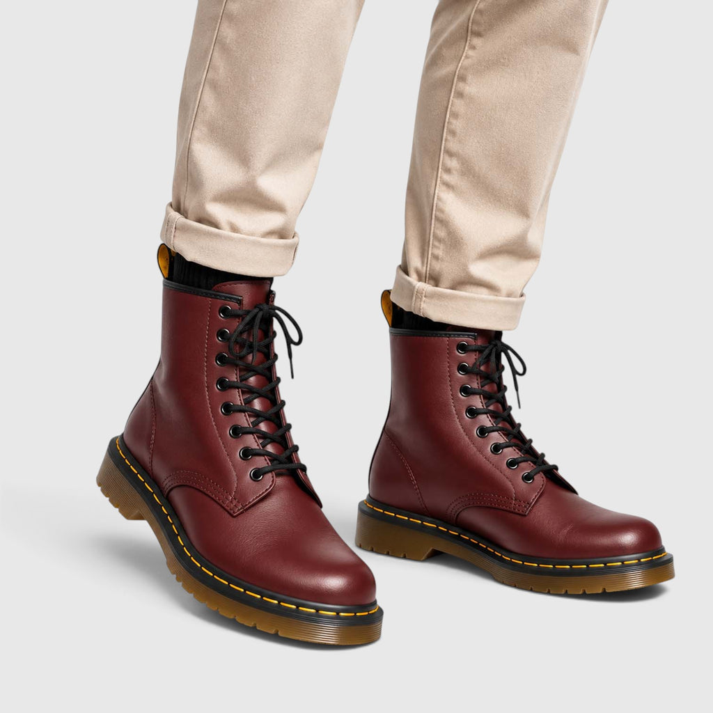 Monvaline | Unisex Lace-Up Boots with Padded Insole and Rubber Sole