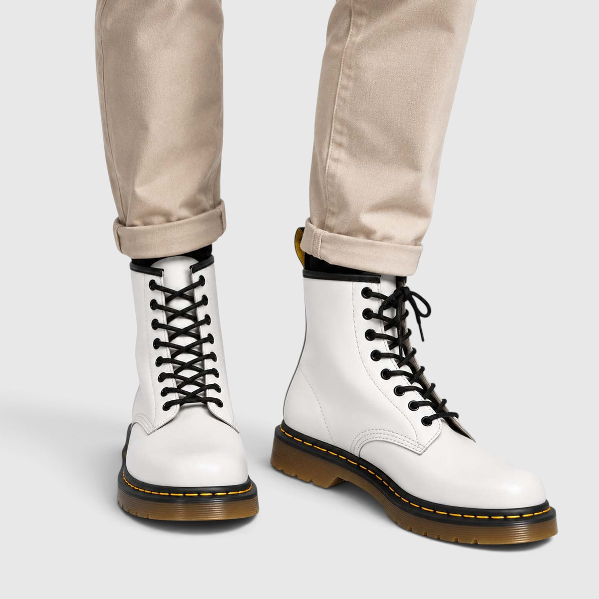 Monvaline | Unisex Lace-Up Boots with Padded Insole and Rubber Sole