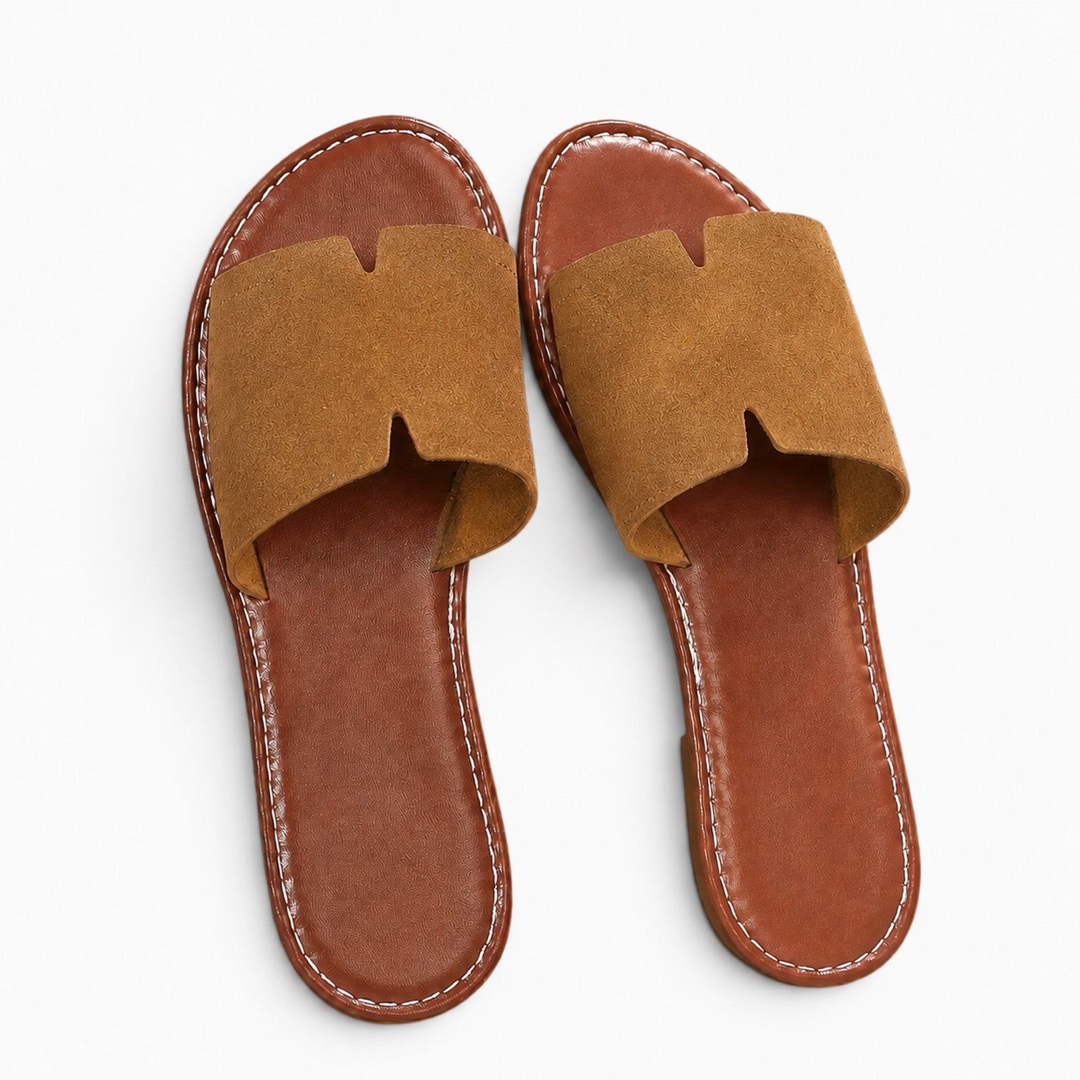 Monvaline | Women’s Comfortable Flat Slides for Beach & Everyday Wear